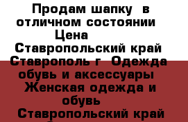 Продам шапку, в отличном состоянии › Цена ­ 300 - Ставропольский край, Ставрополь г. Одежда, обувь и аксессуары » Женская одежда и обувь   . Ставропольский край,Ставрополь г.